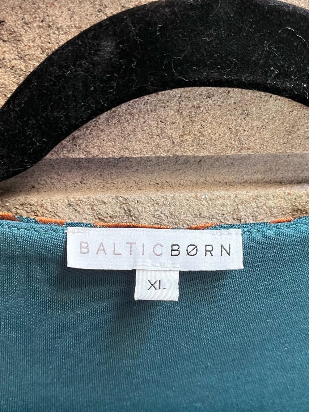 Baltic Born Uma Velvet Maxi Dress Jade Green Bronze Floral XL fall wedding guest - Picture 10 of 16